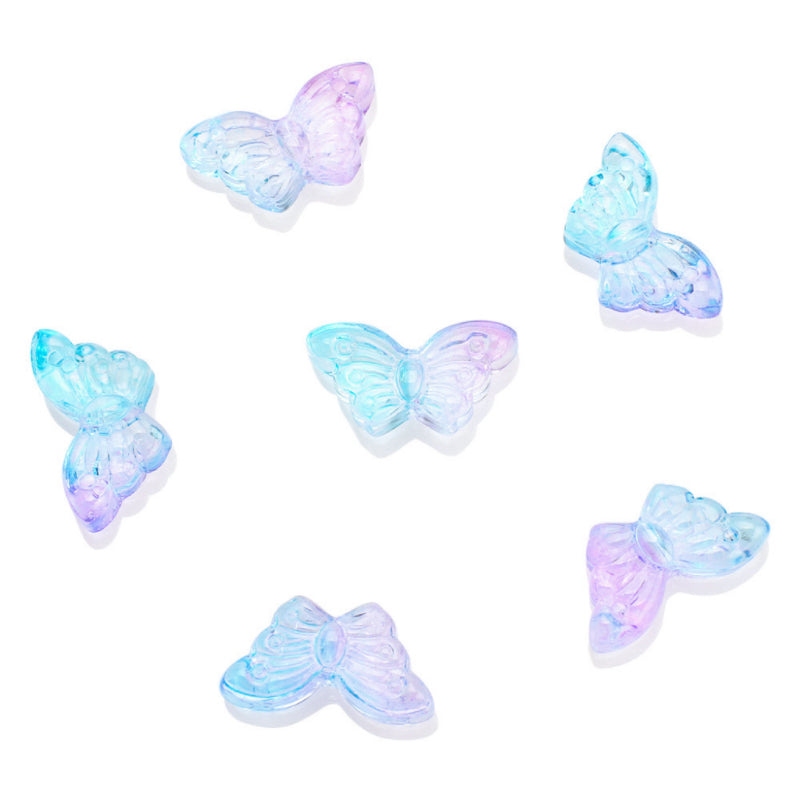 【P130】 Butterfly(10 PCS)-High quality charms