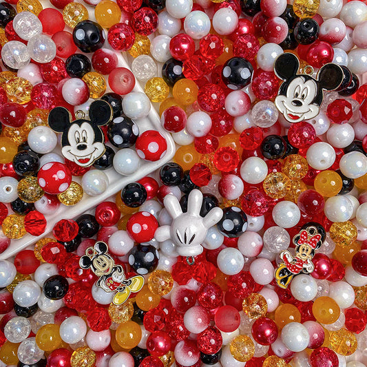 【A245】Mousing Around - High quality  acrylic beads