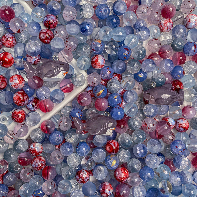 【A246】Shark Attack - High quality  acrylic beads