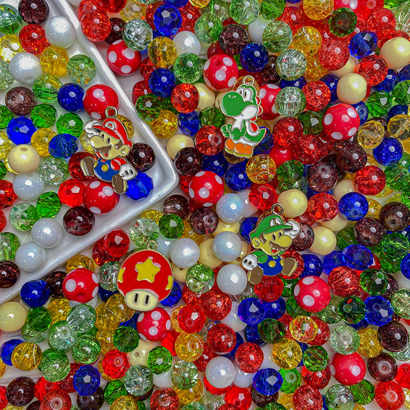 【A264】Level Up - High quality  glass beads