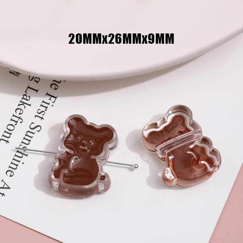 【P258】Bear- High quality charms