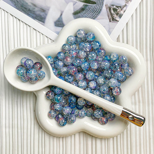 【H035】10mm Van Gogh Series Beads - High quality glass  beads