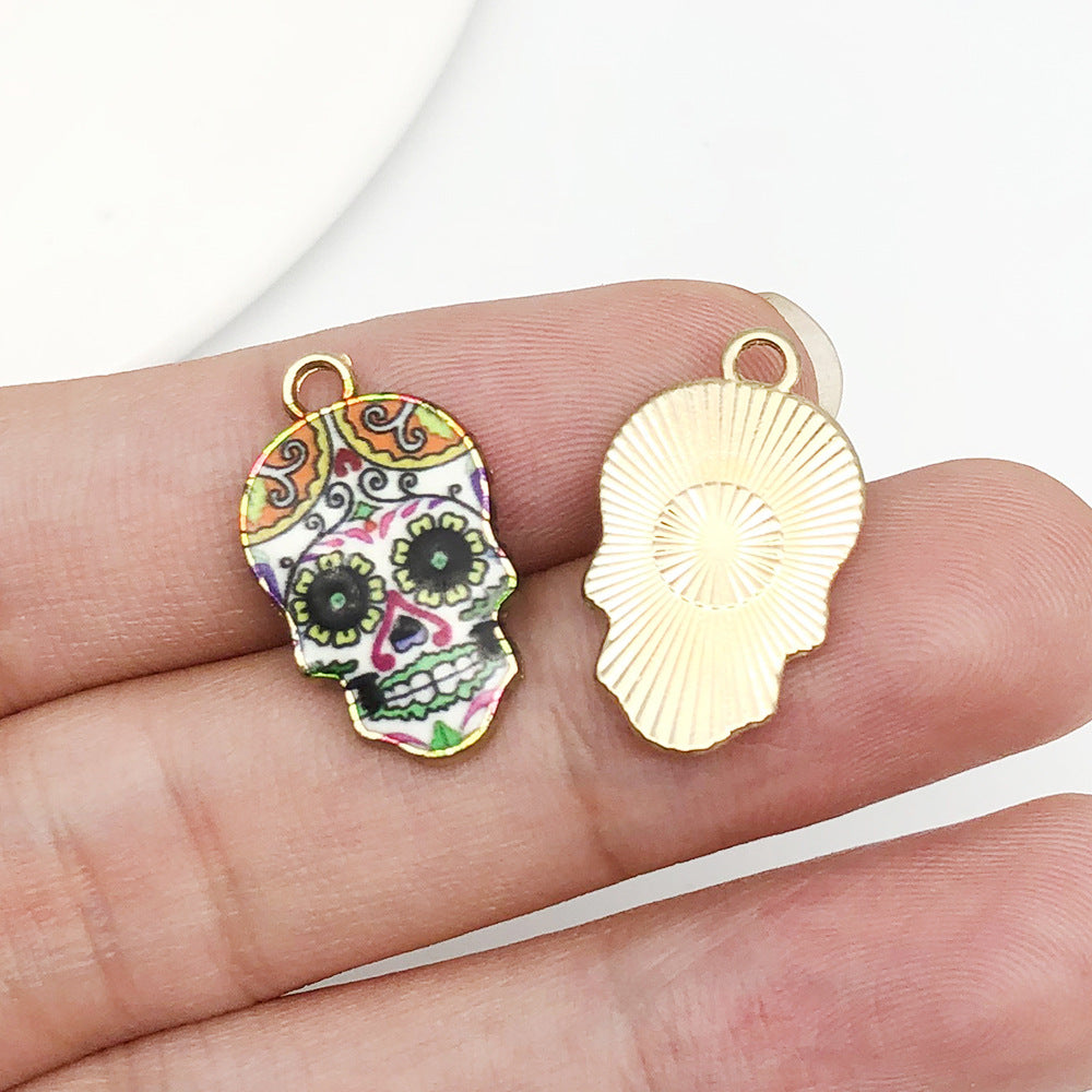 【P138】Skull -High quality charms