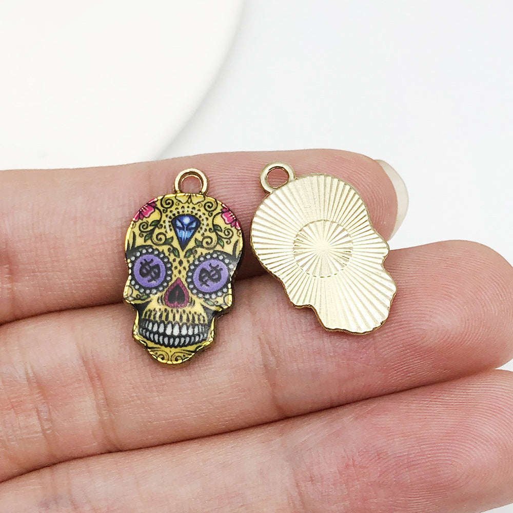 【P138】Skull -High quality charms