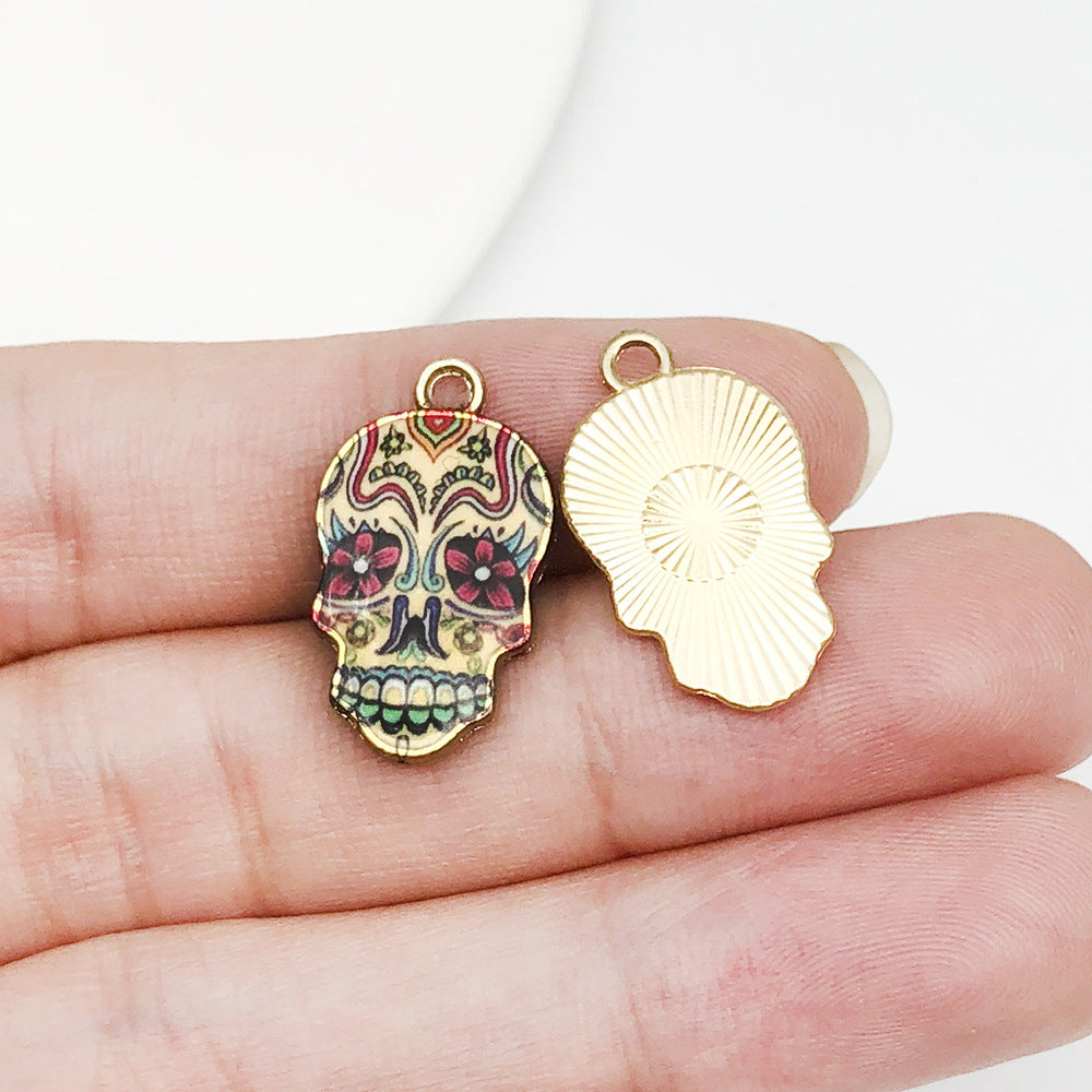 【P138】Skull -High quality charms