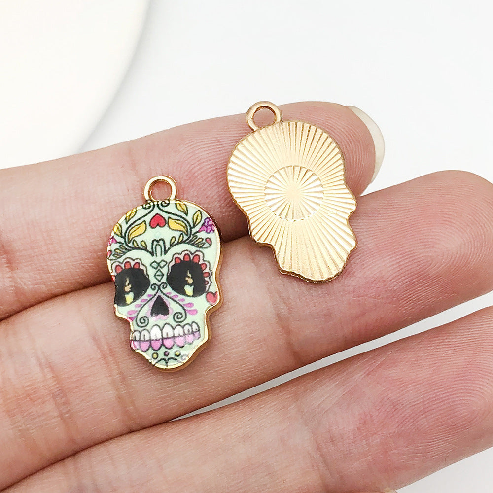 【P138】Skull -High quality charms