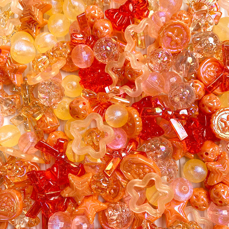 【R011】Sunset  Fest - High quality acrylic beads（pack on live）