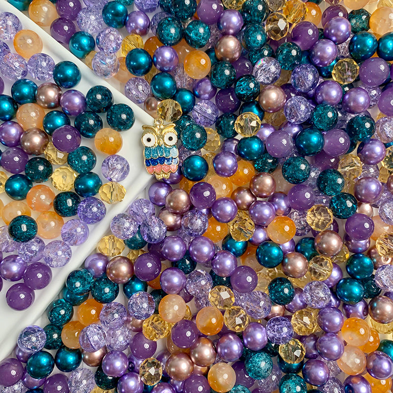 【A339】 Wise Nights - High quality  glass beads(pack on live)