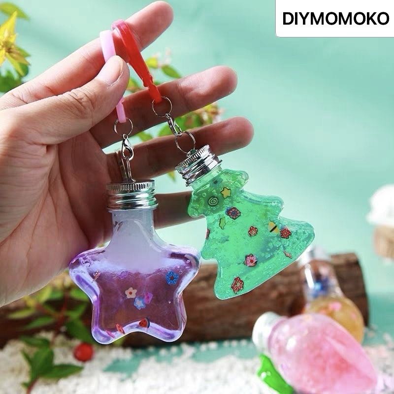 【D019】 Christmas Bottles - DIY tools (Pack On Live)