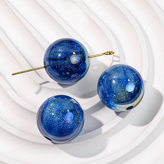 【R026】Luxury Galaxy Acrylic Beads - High quality acrylic beads（pack on live）