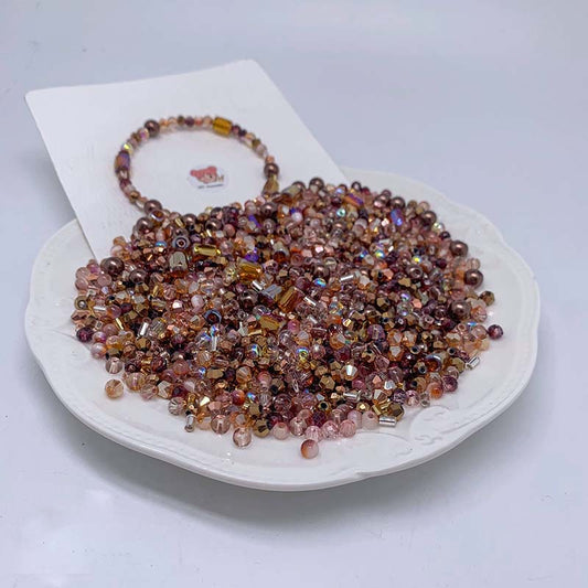 【S006】-Chocolate kisses- High Quality Seed Beads