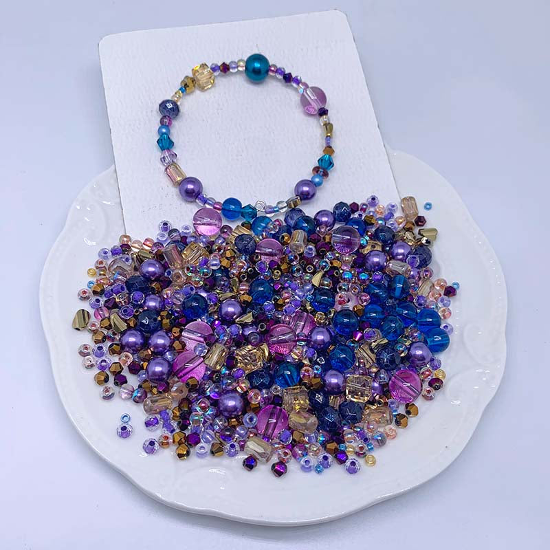 【S010】-Purple rain- High Quality Seed Beads