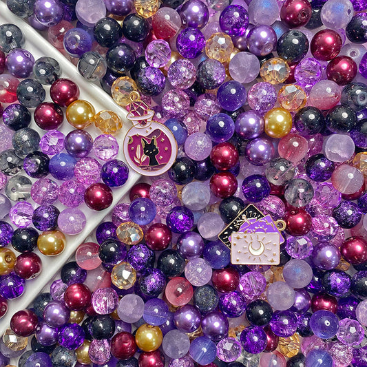 【A234】Purrfect Spell - High quality glass beads