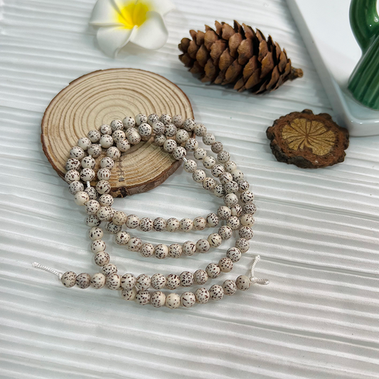 【B018】Star Moon Bodhi（6/10mm）-Natural Bodhi Beads