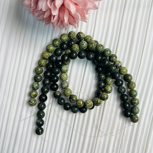 【C052】King Medicine Stone (8-9mm) -High Quality Natural Crystal Beads