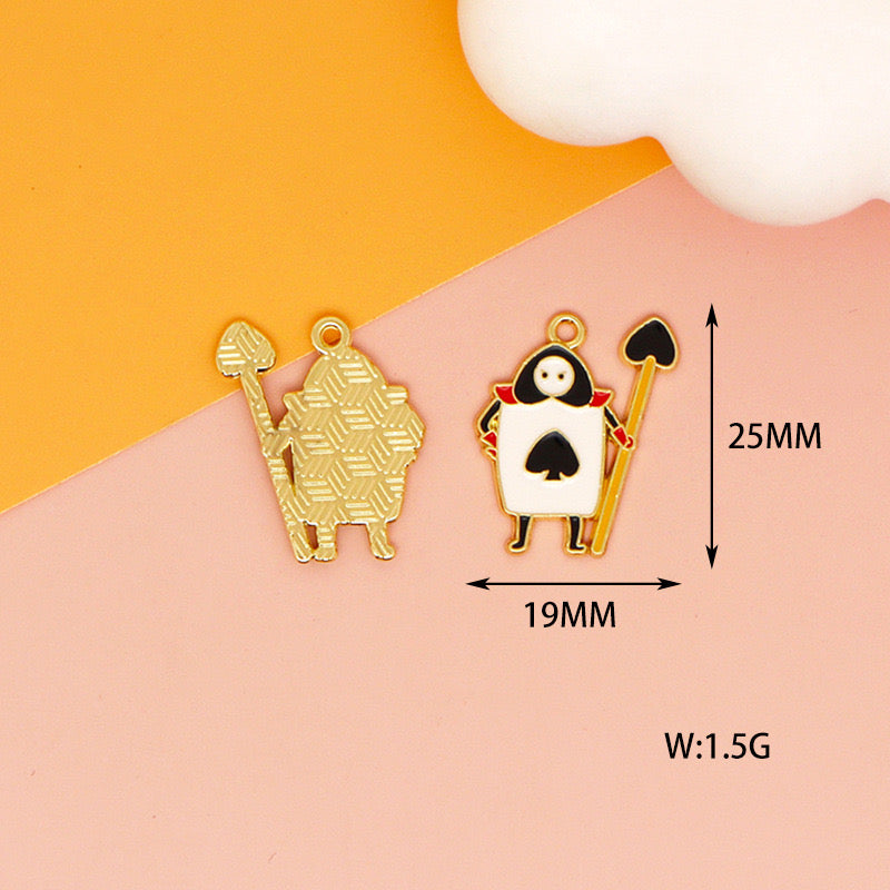 【P092】Alice in Wonderland themed charms -High quality charms