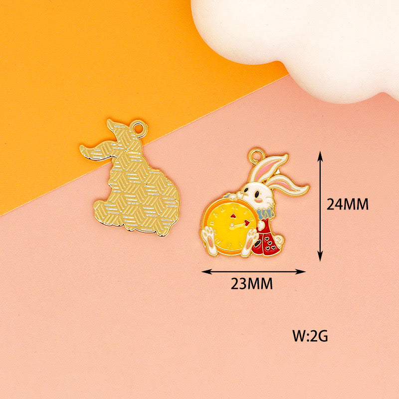 【P092】Alice in Wonderland themed charms -High quality charms