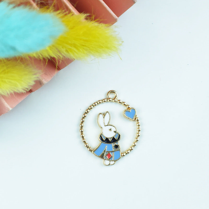 【P092】Alice in Wonderland themed charms -High quality charms