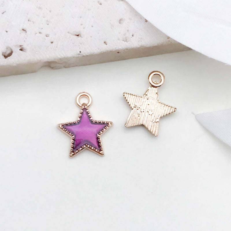 【P094】Moon and  Stars charms -High quality charms