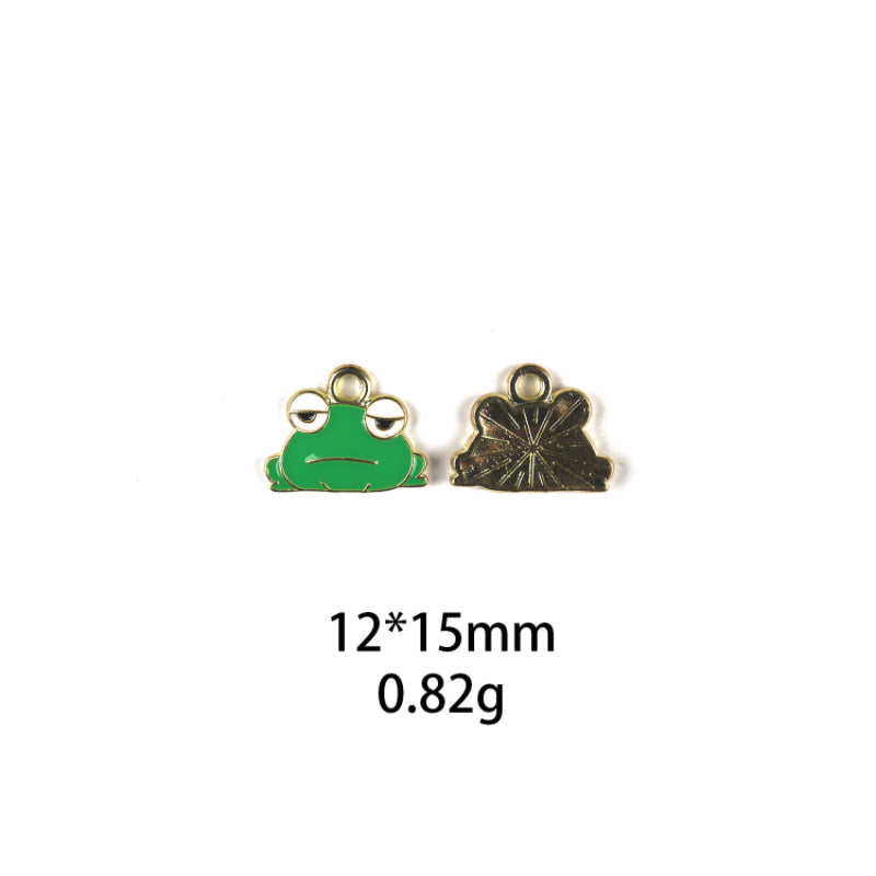 【P108】Frog-High quality charms