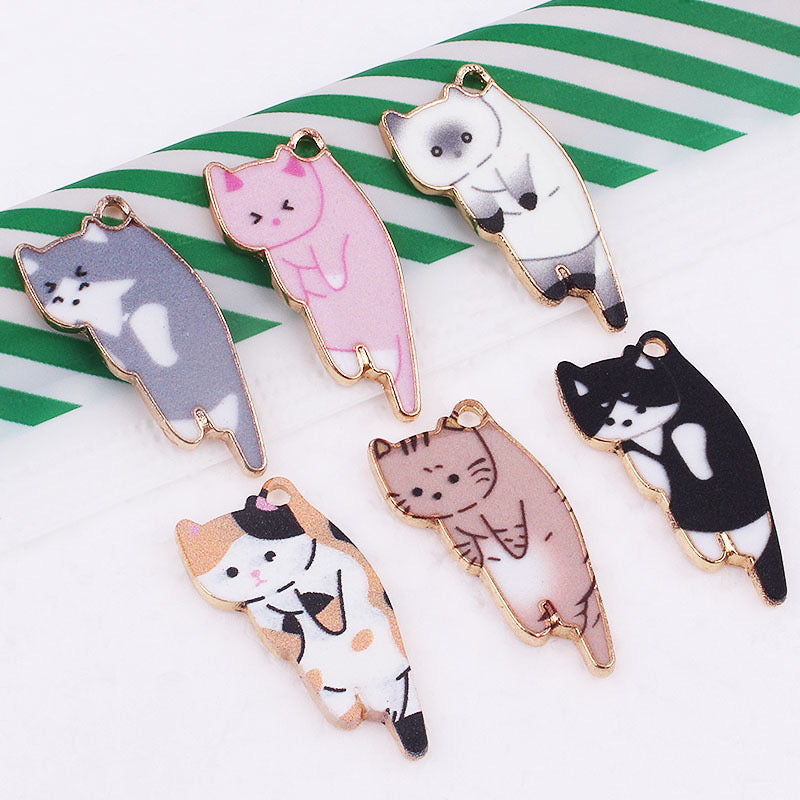 【P119】Cats-High quality charms