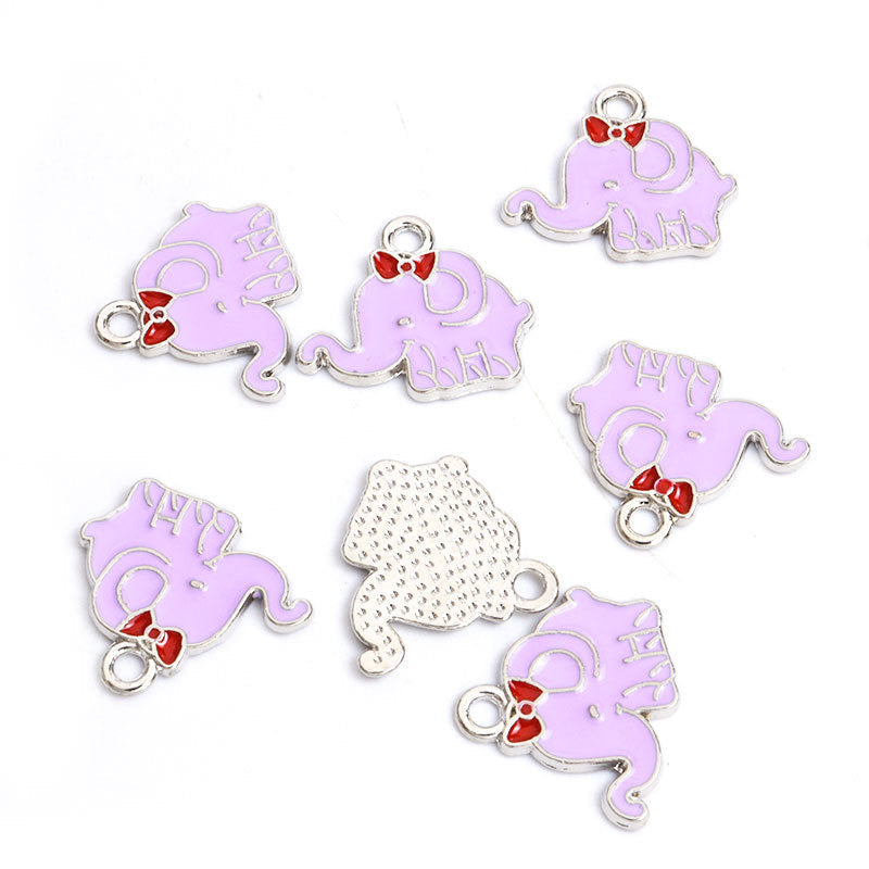 【P122】Elephant-High quality charms