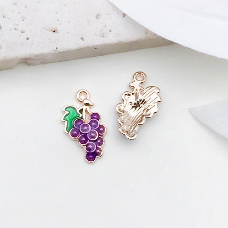 【P172】Grape-High quality charms