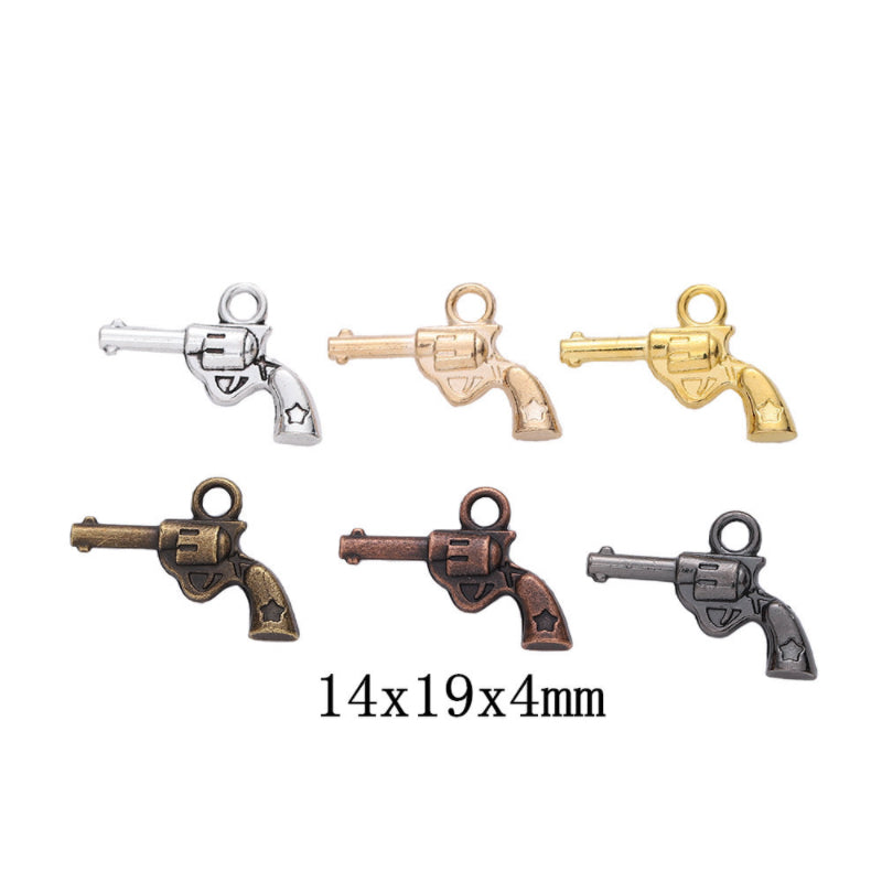 【P225】Gun(2 PCS)-High quality charms