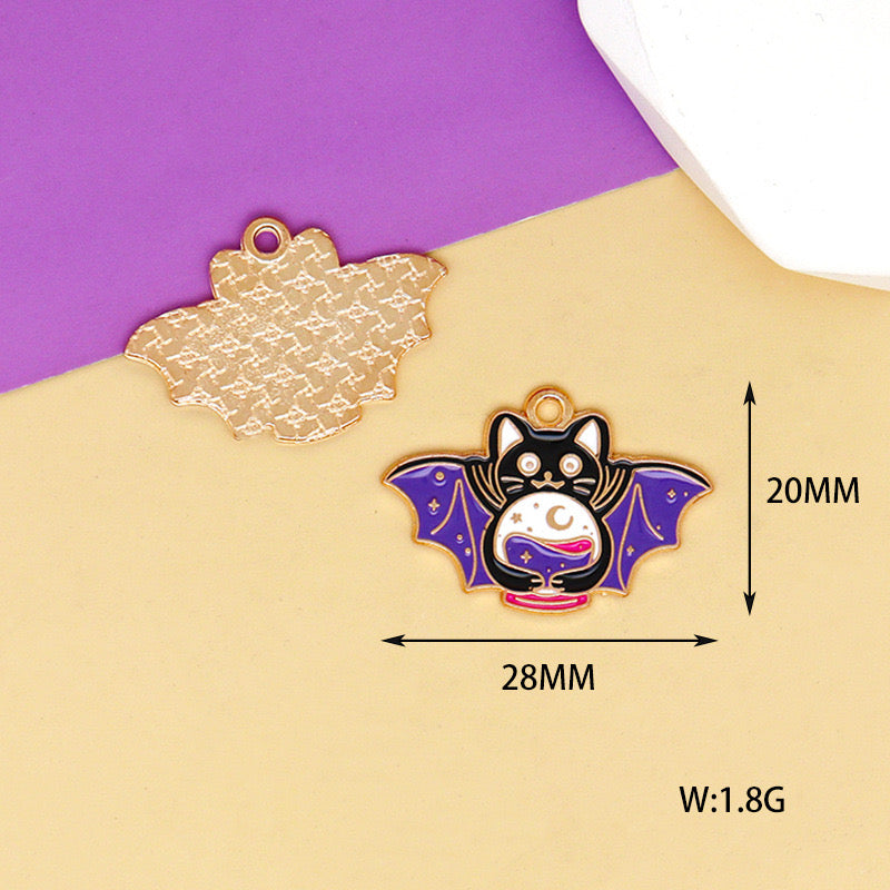 【P242】Halloween Kitty Charm - High quality charms