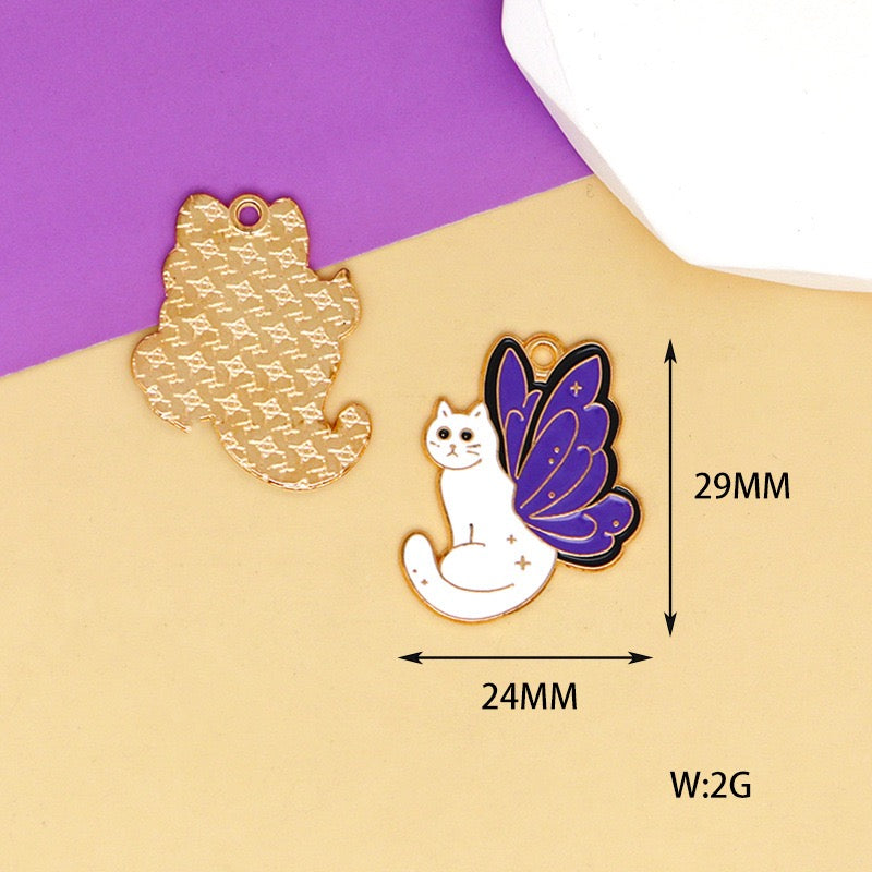 【P242】Halloween Kitty Charm - High quality charms