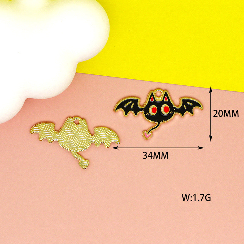 【P242】Halloween Kitty Charm - High quality charms