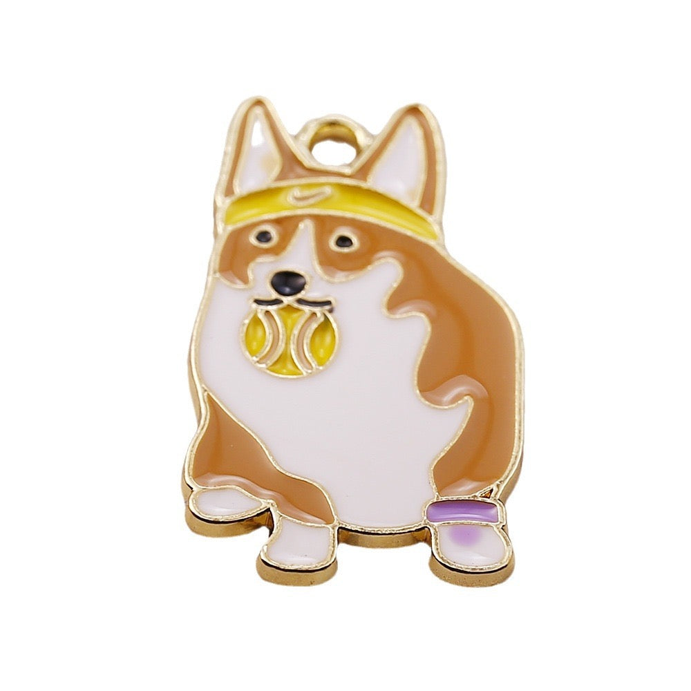 【P246】Dogs - High quality charms