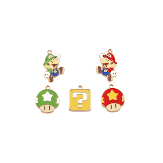 【P267】Super Mario- High quality charms