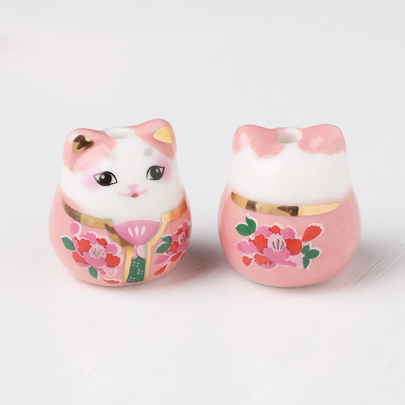 【P030】Fortune Cat-High quality charms