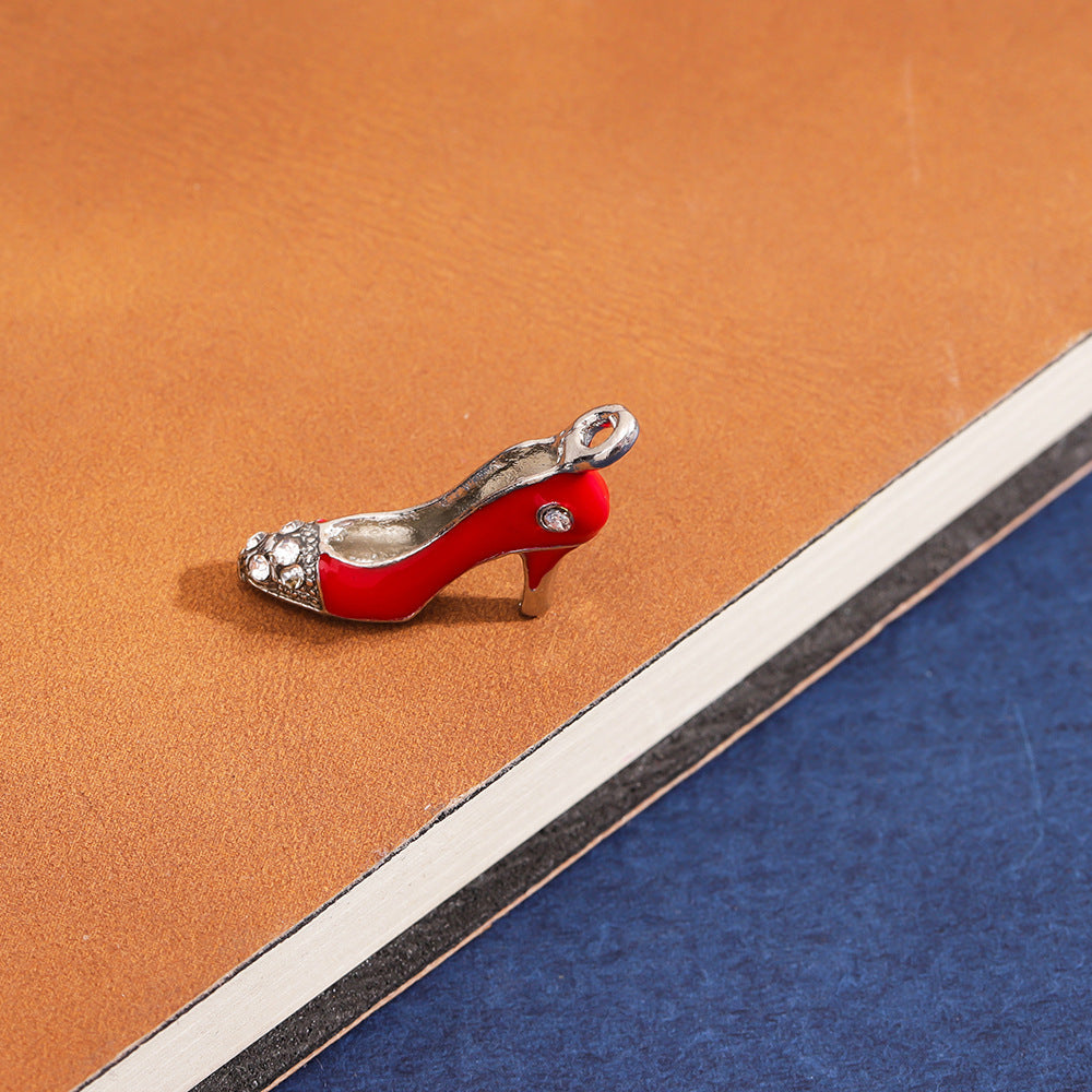 【P033】1 Pair of High Heels - High quality charms