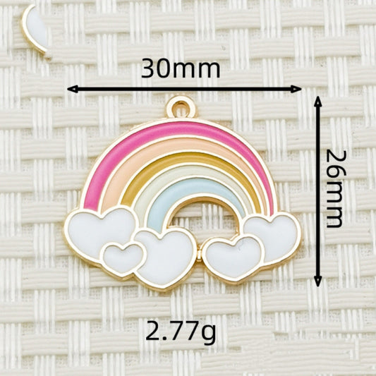 【P097】Rainbow charms -High quality charms