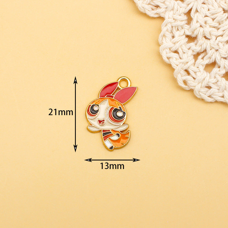 【P286】The Powerpuff Girls- High quality charms