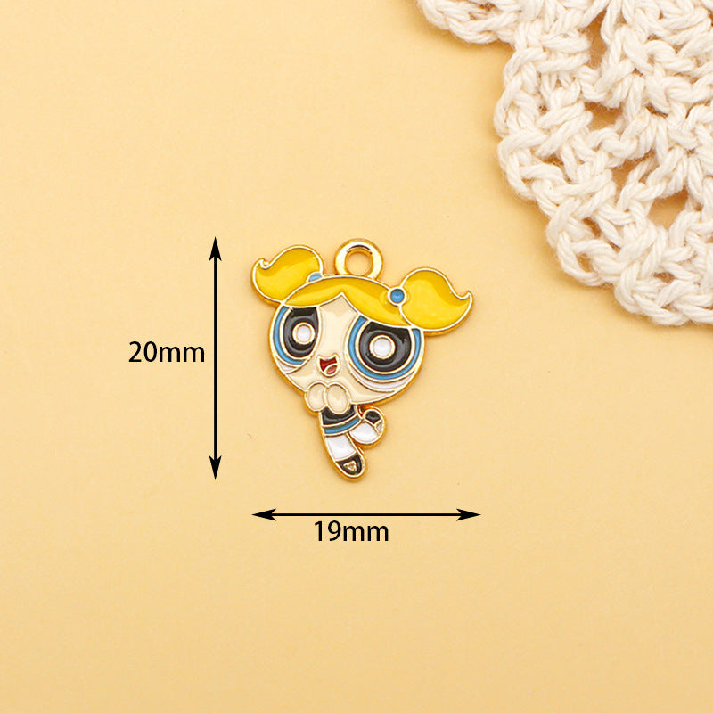 【P286】The Powerpuff Girls- High quality charms